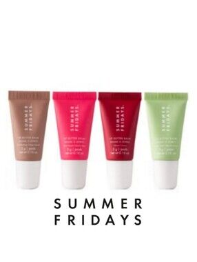 S/4 Lip Butter Balm Set Summer Fridays A3